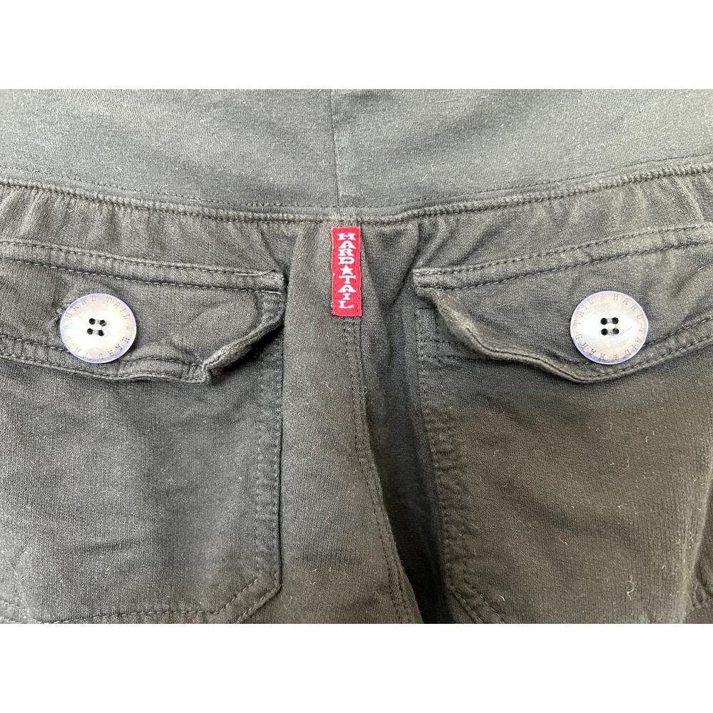 Hard Tail Forever Black Pants Joggers Size Small SMF-14 Cut 31130 Excellent - Picture 3 of 5